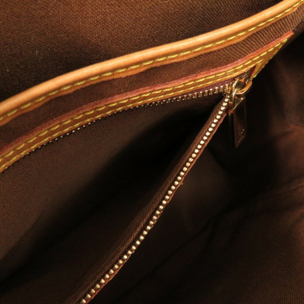 LOUIS VUITTON Authentic Brown Monogram Tote Bag - Picture 8 of 11